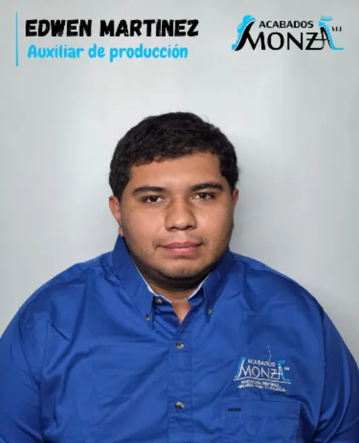 Edwen Martinez, Auxiliar de producción